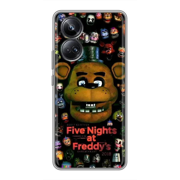 Чехол с рисунком «Freddy» для Realme 10 Pro Plus