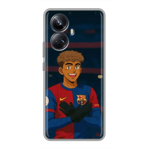 Чехол с рисунком «Футболист Ямаль» для Realme 10 Pro Plus Чехол с рисунком «Футболист Ямаль» для Realme 10 Pro Plus