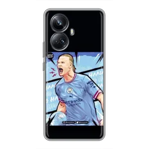 Чохли з принтом на Realme 10 Pro Plus Футболіст (гол Ерлінг Холанд)