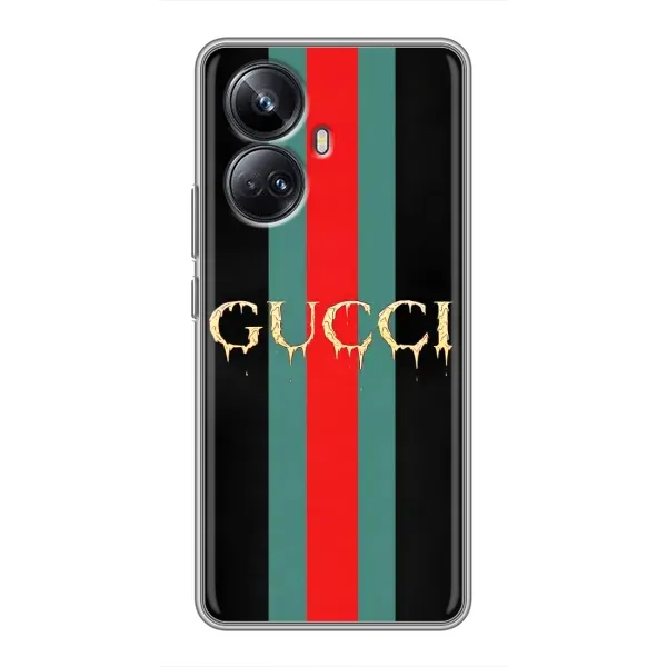 Чехол с рисунком «GUCCI» для Realme 10 Pro Plus Чехол с рисунком «GUCCI» для Realme 10 Pro Plus