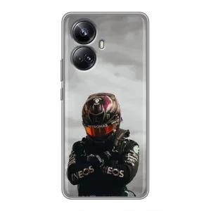 Чехол фильм Формула 1 для Realme 10 Pro Plus (Хэмилтон 44)