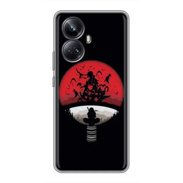 Чехол с рисунком «Итачи на черном» для Realme 10 Pro Plus Чехол с рисунком «Итачи на черном» для Realme 10 Pro Plus