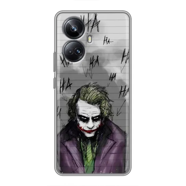 Чехол с рисунком «Joker клоун» для Realme 10 Pro Plus