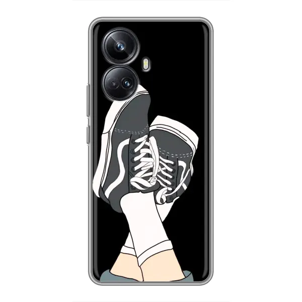 Чехол с рисунком «Кеды» для Realme 10 Pro Plus