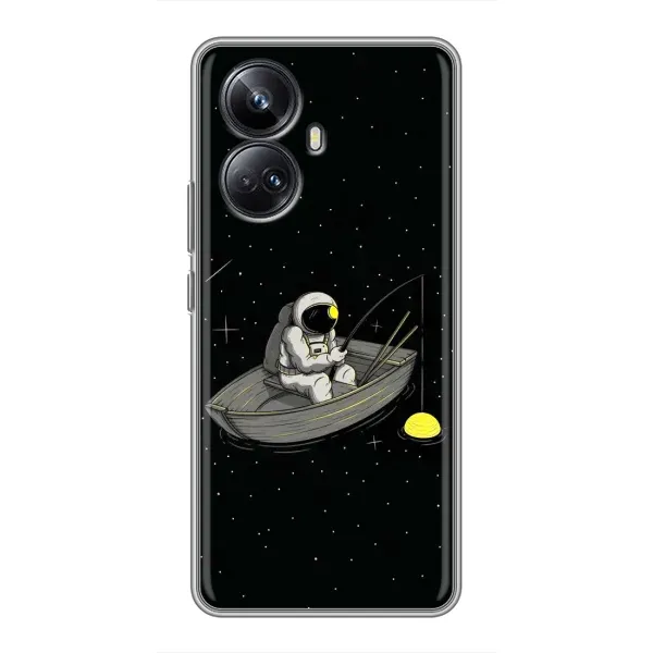 Чехол с рисунком «Космонавт на рыбалке» для Realme 10 Pro Plus Чехол с рисунком «Космонавт на рыбалке» для Realme 10 Pro Plus