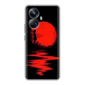 Літній Чохол на Realme 10 Pro Plus (Червоний Захід сонця)