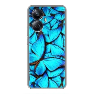 Силіконовий бампер з картинкою звірів для Realme 10 Pro Plus (Крила метеликів)
