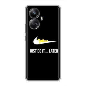 Силіконовый Чохол на Realme 10 Pro Plus з картинкою НАЙК (Later)