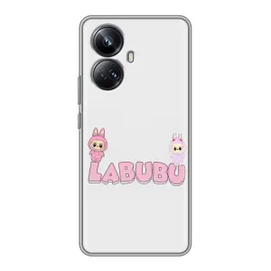 Чехол с рисунком «Логотип Лабубу» для Realme 10 Pro Plus