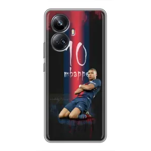 Чохол (TPU) з Футболістом на Realme 10 Pro Plus (MBAPPE 10)