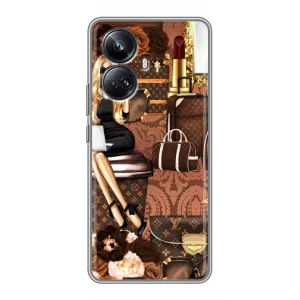 Чехол Стиль Louis Vuitton на Realme 10 Pro Plus (Мода Луи Виттон)