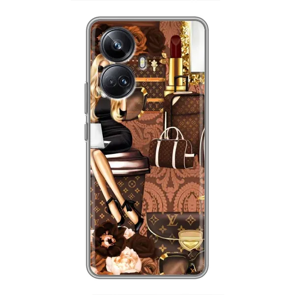 Чехол с рисунком «Мода Луи Виттон» для Realme 10 Pro Plus