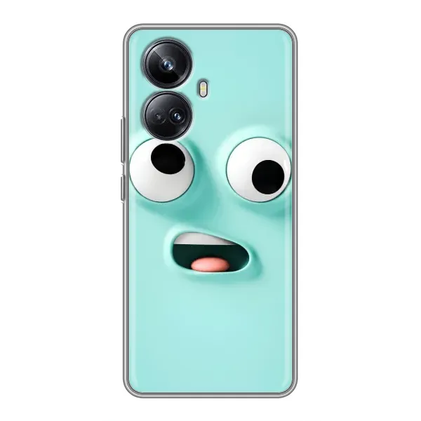 Чехол с рисунком «Забавное мятное лицо» для Realme 10 Pro Plus Чехол с рисунком «Забавное мятное лицо» для Realme 10 Pro Plus