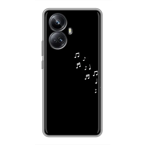 Чехол с рисунком «Ноты» для Realme 10 Pro Plus Чехол с рисунком «Ноты» для Realme 10 Pro Plus