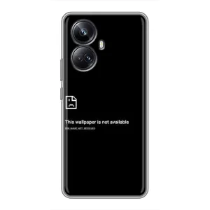 Чехол с рисунком «Ошибка» для Realme 10 Pro Plus