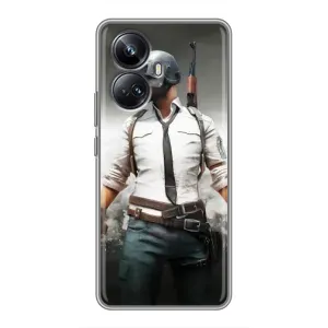 Чохол з картинкою "Герой Pubg" на Realme 10 Pro Plus (Пабг)