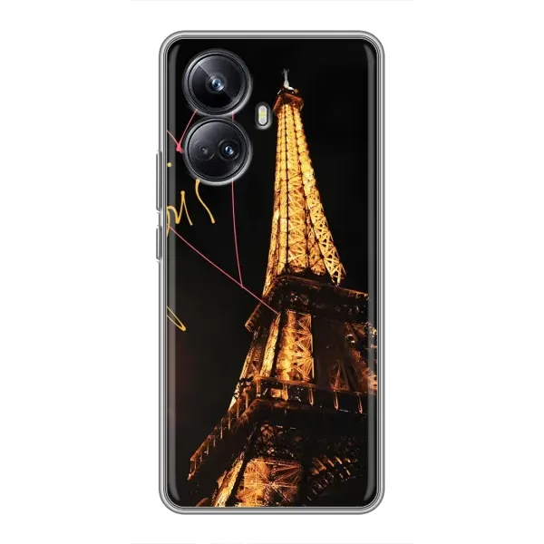 Чехол с рисунком «Paris» для Realme 10 Pro Plus Чехол с рисунком «Paris» для Realme 10 Pro Plus