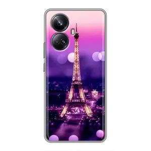 Чехол с Эйфелевой башней на Realme 10 Pro Plus (Париж башня)