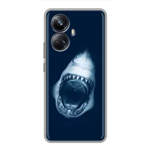 Силиконовый бампер с картинкой животных для Realme 10 Pro Plus