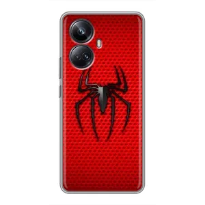 Чехол Супергерой Человека Паука на Realme 10 Pro Plus (Паук марвел)