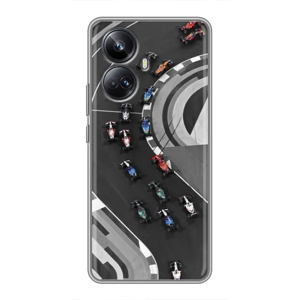 Чехол с рисунком «Гонки ф1» для Realme 10 Pro Plus Чехол с рисунком «Гонки ф1» для Realme 10 Pro Plus