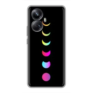 Чохол (ТПУ) з планетами на Realme 10 Pro Plus (Повнолуння)
