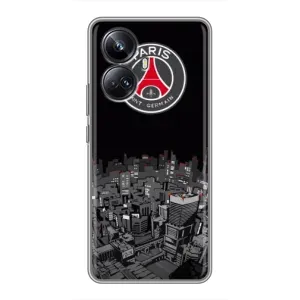 Силиконовые Чехлы принт Футбол на Realme 10 Pro Plus (PSG)