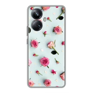 Чехлы с принтом Розочки для Realme 10 Pro Plus (Разные цветы)