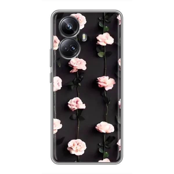 Чехол с рисунком «Розы» для Realme 10 Pro Plus Чехол с рисунком «Розы» для Realme 10 Pro Plus