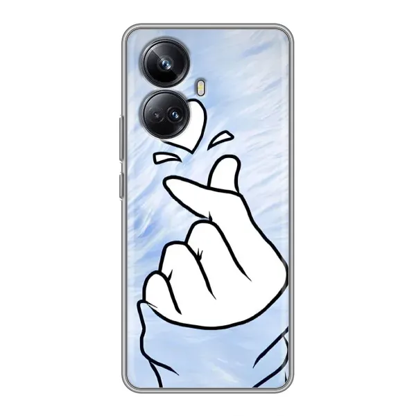 Чехол с рисунком «Сердечка знак» для Realme 10 Pro Plus Чехол с рисунком «Сердечка знак» для Realme 10 Pro Plus