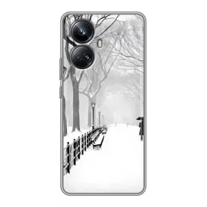 Чехлы на Новый Год Realme 10 Pro Plus (Снегом замело)