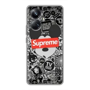 Чехол с рисунком «Supreme Маус» для Realme 10 Pro Plus