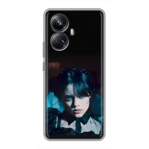 Чехлы с принтом Уэнсдей на Realme 10 Pro Plus (Танец Уэнсдей)