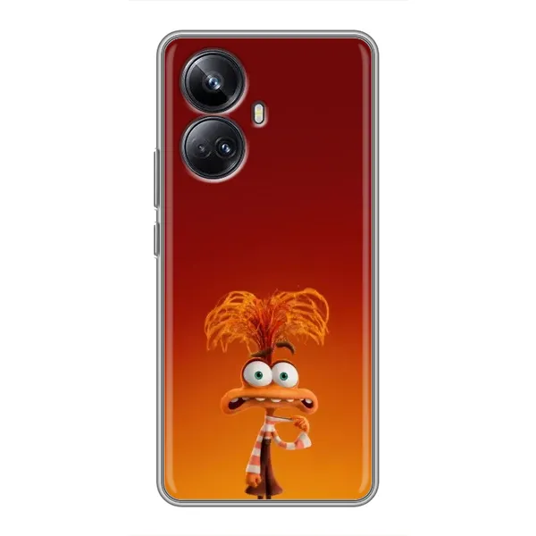Чехол с рисунком «Тревожность» для Realme 10 Pro Plus