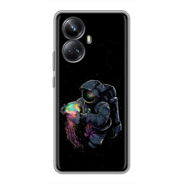 Чехол с рисунком «В руках земля» для Realme 10 Pro Plus Чехол с рисунком «В руках земля» для Realme 10 Pro Plus