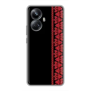 Силиконовый Чехол на Realme 10 Pro Plus с картинкой Вышиванки