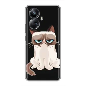 Чехол на тематику: Коты для Realme 10 Pro Plus (Взгляд кота)