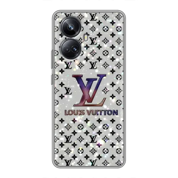 Чехол с рисунком «Яркий LV» для Realme 10 Pro Plus
