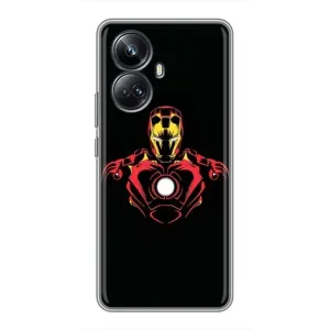 Чехол Супергерой Железный человек на Realme 10 Pro Plus