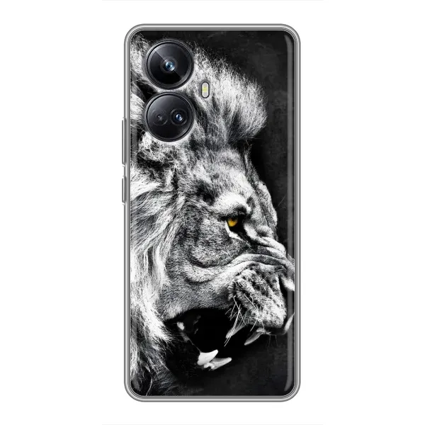 Чехол с рисунком «Злой ЛЕВ» для Realme 10 Pro Plus Чехол с рисунком «Злой ЛЕВ» для Realme 10 Pro Plus