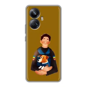 Чехол с принтом для Realme 10 Pro Plus (ЗСУ Патрон)