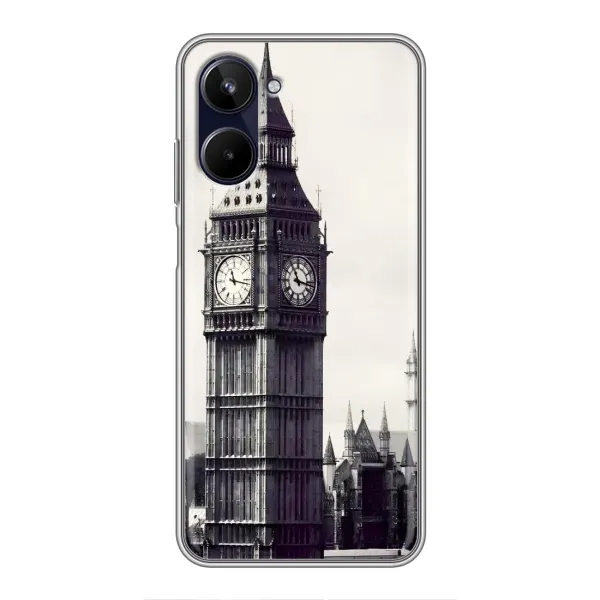 Чехол с рисунком «Биг-Бен» для Realme 10