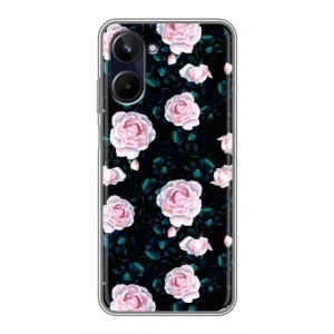 Чехлы с принтом Розочки для Realme 10 (Чайные розы)