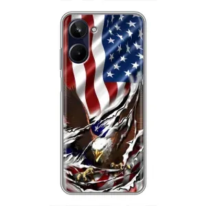 Чохол Прапор USA для Realme 10 (Прапор USA)