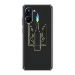 Чехол с картинкой (Патриотический ГЕРБ) на Realme 10 (Герб - Молотова)