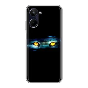 Чехлы с изображением разных животных для Realme 10 (Глаза)
