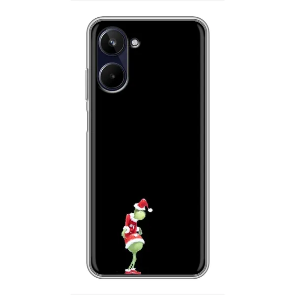 Чехол с рисунком «Гринч на чорном» для Realme 10 Чехол с рисунком «Гринч на чорном» для Realme 10