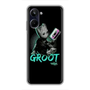 Чехол Супергерои Марвел на Реалми 10 (Groot)