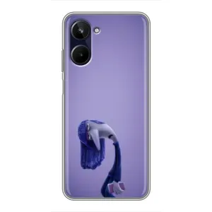 Чехол Головоломка для Realme 10 - (AlphaPrint) (Хандра)