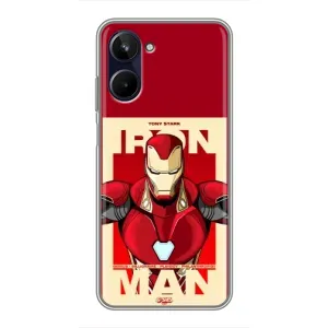 Чехол Супергерой Железный человек на Realme 10 (Iron man)